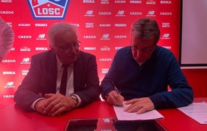 Signature du partenariat avec le LOSC