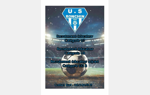 Recherche éducateur U7-U8 adjoint U12B