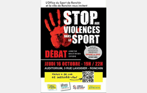STOP aux violences dans le sport