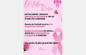 Activité Octobre Rose