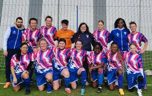 Match des Séniors Féminines à l'occasion d'Octobre Rose